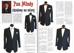 Pan Młody skrojony na miarę - Młoda Para, wydanie z 02.08.2011r.